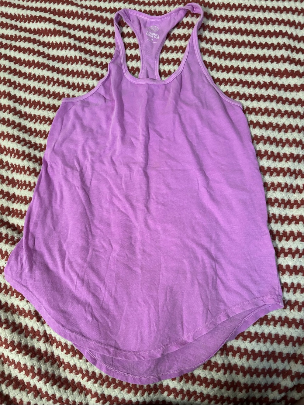 SO Lavender Racerback Tank Top